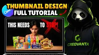 How to Make HD YouTube Thumbnails in Canva FREE Version(Canva Tutorial)
