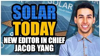 Solar Today Magazine Editor in Chief Jacob Yang