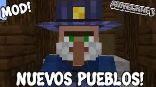 NUEVOS PUEBLOS! Minecraft 1.19.2 MOD MY VILLAGE PACK!