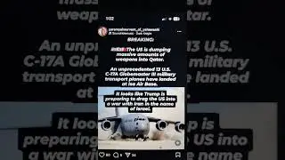 Weapons In Qatar Isa Air Base US Preparing For War With Iran For Educational Use Purposes Only.