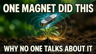 ONE MAGNET DOUBLED My Plant Growth 🌱 | The Ignored Physics of Gardening