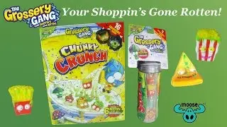 The Grossery Gang Chunky Crunch Cereal Box and Sticky Soda Unboxing & Review