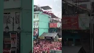 Holi celebration in Mg Marg Gangtok,Sikkim🎉#happyholi 🙏🌷🎉