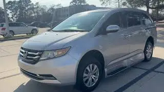 2014 Honda Odyssey Wheelchair Accessible Vehicle for Sale. Stock #EB014015