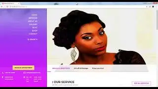 Beauty Salon/Spa Website Demo