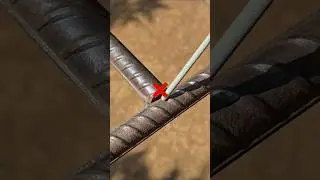 The secret to welding really strong rebar steel joints