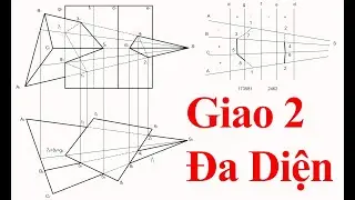 Hình Họa series: Giao 2 Mặt - Giao 2 Đa diện