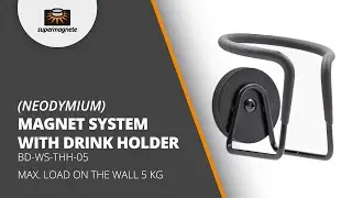 🧲 Magnetic Drink Holder &ndash; Securely Attach Bottles & Cups Without Drilling!
