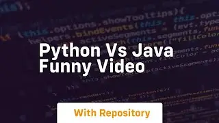 Python vs java funny video