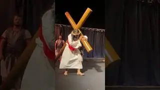 Teatro paix&atilde;o de Cristo #paz #reflex&atilde;o #deustemumapalavrapravoce #nortedeminas