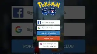 Pokemon GO! Login Problem