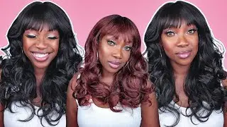 😍🍁 THIS WIG SHOCKED ME! Outre WIGPOP JASMIYAH Wig EASIEST Natural Textured Synthetic WIG 2 COLORS