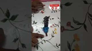 Make a Slithering Paper Snake in Minutes! | Kids Craft #Shorts