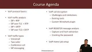 VoIP Traffic Analysis course conclusion