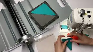 How to Cut and Piece Quarter Square Triangles with Your AccuQuilt Go!