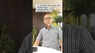 🧠 Sering lupa-lupa atau susah fokus?Cobain pijat 3 titik akupresur ini ⬇️
