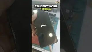 Student Work Ic Reball first time Work | RMG | #mobilerepair #radhikamobilegorakhpur #smartphone