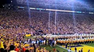LSU Entrance vs. Alabama 2012