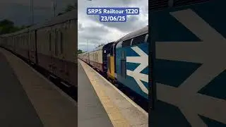 SRPS Railtour 1Z20  with 20132 & 20118 top & tailing & 37403 on the rear #trainshorts #trains