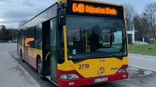 [*] Mercedes-Benz Citaro O530 #2710 - MPK Łódź linia 64B 🚌