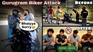 Gurugram Biker Attack | Gurugram Biker Incident | Gurugram Road Rage