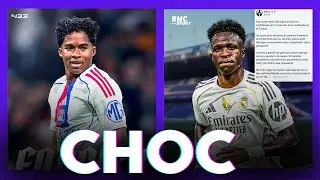 Transfert choc : Endrick vers Lyon, Vini sort du silence ! 