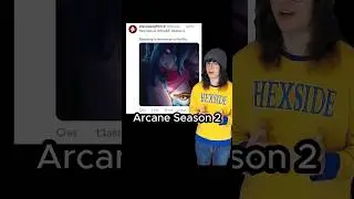 Fan Tricks Everyone with Arcane Season 2 Poster #animation #arcane #riotgames #leagueoflegends