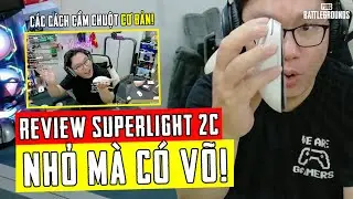 SUPERLIGHT 2C REVIEW: SMALL, LIGHTWEIGHT, VERSATILE & BASIC GAMING MOUSE GRIPS! Nam Art