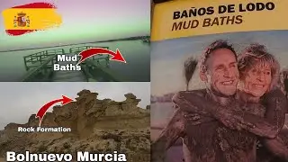 Mud Baths and Rock Formation Murcia Spain | el sabor ilokano vlog