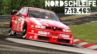 DTM Nürburgring Nordschleife - Alfa Romeo 155 TI V6 Hotlap | Assetto Corsa VR Gameplay