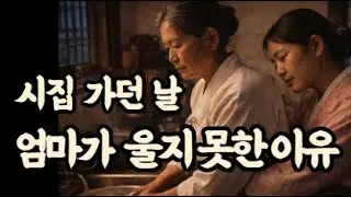 시집가던 날,엄마가 울지 못한 이유 #가족사연 #추억 #엄마 #황금시대님과함께
