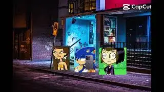 sonic hanging out with isadore and raven 