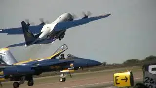 The Blue Angels Jet Assisted Fat Albert C-130