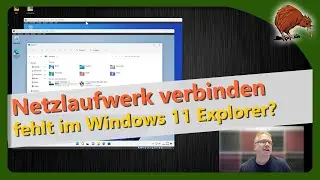 Windows 11: Wo ist Netzlaufwerk verbinden hin?
