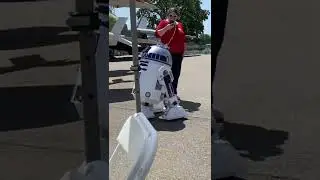 I met a REAL LIFE version of R2D2!