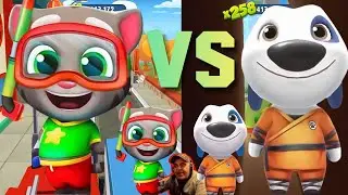Talking Tom Gold Run - Kung Fu Hank VS Splashy Tom | EPISODE 28 FHD Full Screen