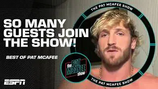 GUESTS GALORE 🤩 Logan Paul, Jesse Minter, Trinity Rodman, Joe Brady & Josh Allen! | Best of McAfee