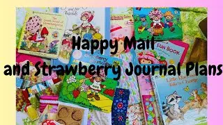 Sharing Happy Mail from Darice @daricet.2958  and Up and Coming Strawberry Journal🍓Plans..