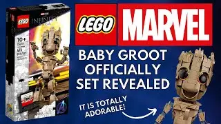 OFFICIALLY REVEALED: LEGO I AM GROOT 