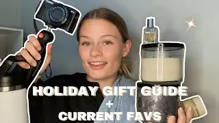 HOLIDAY GIFT GUIDE + CURRENT FAVS *2020* (Tech Products, Candles, Beauty, Healthy Drinks & More!)