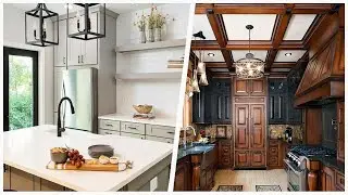 75 Yellow Floor Kitchen With A Farmhouse Sink Design Ideas You'll Love 😊