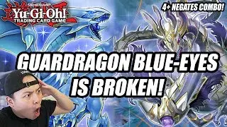 Yu-Gi-Oh! GUARDRAGON BLUE-EYES DECK IN ACTION! UNBREAKABLE BOARD! 4+ NEGATES COMBO! YGOPRO 2019