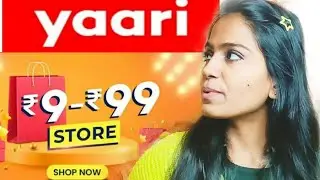 😲BOUGHT ONLY Rs. 9 | SHOPEE HAUL | YAARI APP HAUL | YAARI APP | HEENA TRIES IT | HEENA | shopoholic