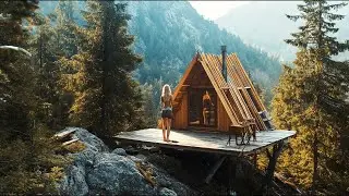 A FRAME cabin build | START to END |  less then $5K