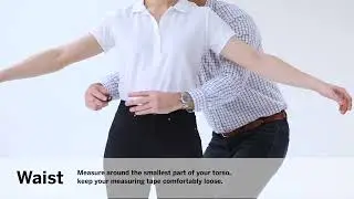 How to Measure your Hip & Waist (ladies) - Total Uniform Solutions