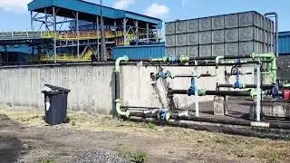 Inspection carried out for maintenance works of the water pipeline in the coal mine.