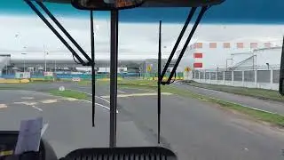 Ramal Aeropuerto (L2) del Metro de Panamá: Avances y Vistas desde Ruta MiBus E489 - JUN 2022