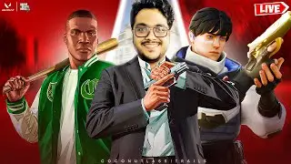 VALORANT + GTA 5  | Double Game Madness LIVE