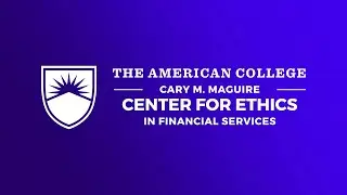 Cary M. Maguire Center for Ethics in Financial Services Trailer