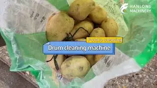 Potato washer，Drum cleaning machine，Vegetable washing machine